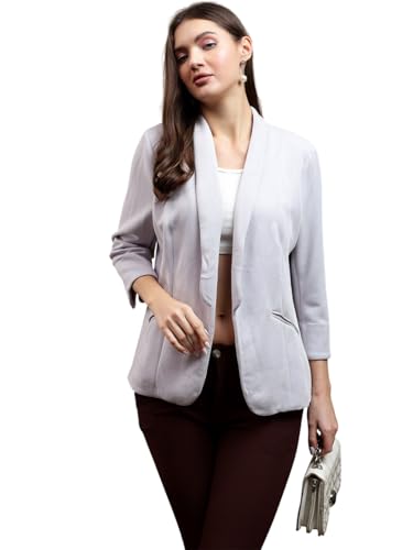 Image of KOTTY Womens Cotton Blend Standard Length Elegant Style Coat - Classic Style with Modern Detailing