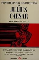 Twentieth Century Interpretations of Julius Caesar: A Collection of Critical Essays (20th Century Interpretations) 0135122856 Book Cover