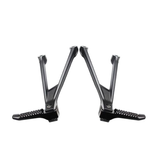 Repose-pieds antidérapants moto passager pour BMW S1000RR noire