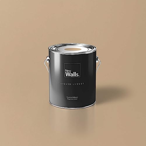 New Walls Pittura murale di alta qualità, beige, cappuccino liquido