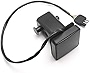 Xotic Tech Smoked Lens Trailer Hitch Cover w/Trailer Adapter Hitch Pin Red Square Brake Tail Light Compatible with Truck SUV 2'' Towing Hitch Receiver, Pure Red 15-SMD (Size:3.25' x 4.33')