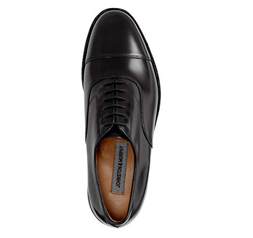 Image of Johnston & Murphy Men's Melton Cap Toe Lace-Up Oxford Dress Shoe