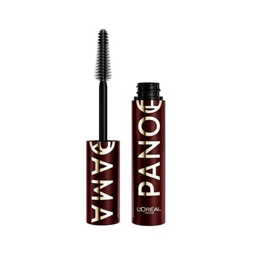 L'Oreal Paris Voluminous Panorama Chromatic Mascara, Volumizing and Lengthening Burgundy Mascara, Longwear, Smudge-Resistant and Washable, 707 Burgundy Cashmere