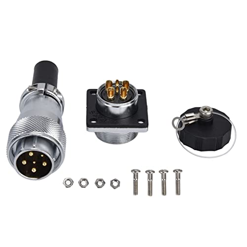 Conector de Aviación 6 Pines Zinc Alloy WS20 miniatura 5