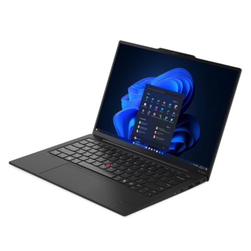 Image of Lenovo ThinkPad X1 Carbon Gen 13 21NS005UUS 14 inch Touchscreen Copilot+ PC Notebook - WUXGA - 60 Hz - Intel Core Ultra 7 268V - vPro Technology - Intel Evo Platform - 32 GB - 512 GB SSD - English Keyboar