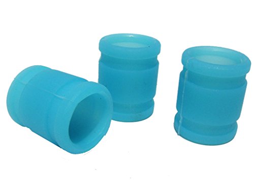 hobbysoul 1/10 Scale RC Nitro Engine Silicone Joint Coupling Pipe Blue 25mm Long
