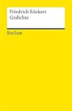 Gedichte (Reclams Universal-Bibliothek) - Friedrich Rückert