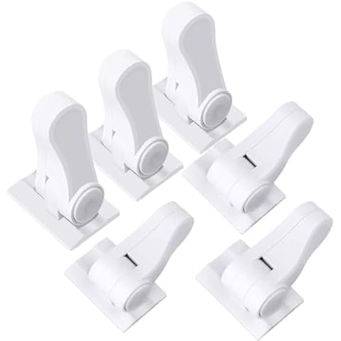 Childproof Door Lever Lock (6-Pack), Baby Proofing Door Handles Deter Toddler Pets from Opening Lever Doorknob or Getting Locked in Rooms - Child Safety - Easy Install Use Cover