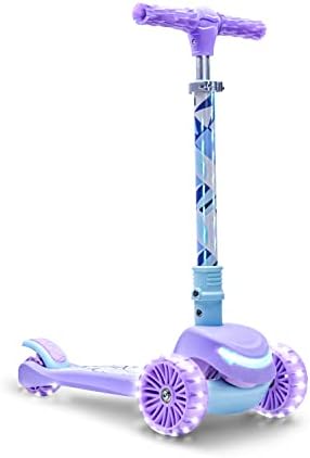 Jetson Character Kids Kick Scooter, LED Lights on Stem & Light-Up...