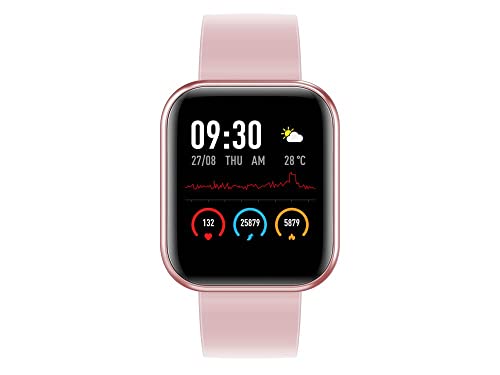 Image of Helix Metalfit SPO2 smartwatch with Full Metal Body and Touch to Wake Feature, HRM, Sleep & Activity Tracker