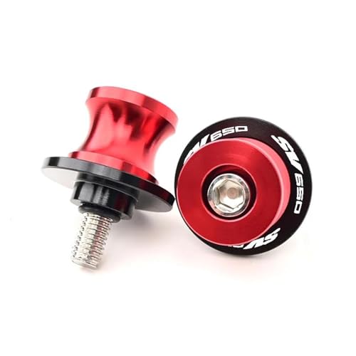 �o�C�N�A�N�Z�T���[ �o�C�N�A�N�Z�T���[ 8MM �X�C���O�A�[���X�v�[�� �X���C�_�[�X�^���h�l�W �ɓK������X�Y�L SV650 SV650S SV 650 650S 1999-2022 2023(Red)