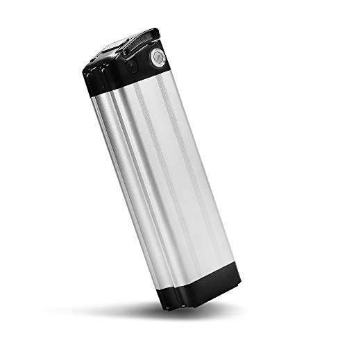 SEASON E-Bike Pedelec Akku Silverfish 36V 15.6Ah 577Wh, passend für 36V 250W/350W/500W Motoren, für MiFa Rex Prophete Aldi Bike, passend zu Phylion/XH370-10J, Zhenlong/ZL1010-F