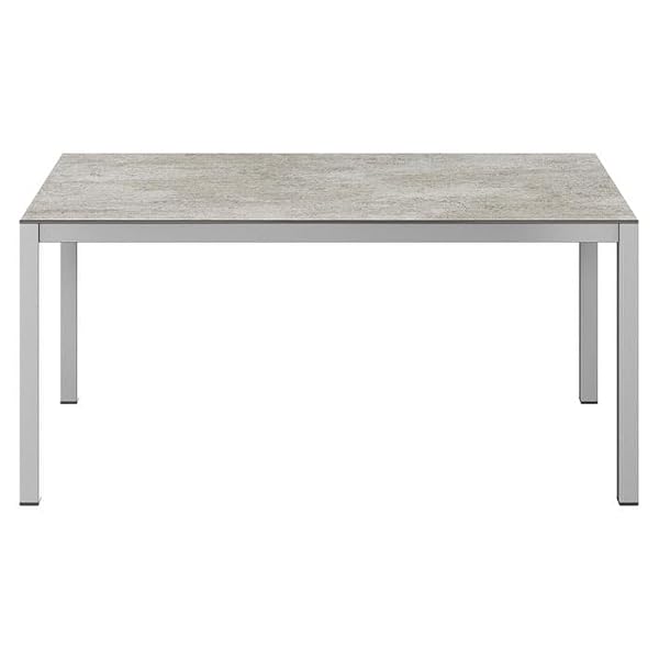 OUTLIV. Gartentisch Dekton & Aluminium Keon-Grau
