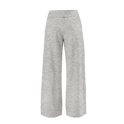 Wide Leg Sweatpants Women Baggy Y2K High Rise Flare Fold Track Sweat Pants - image 4