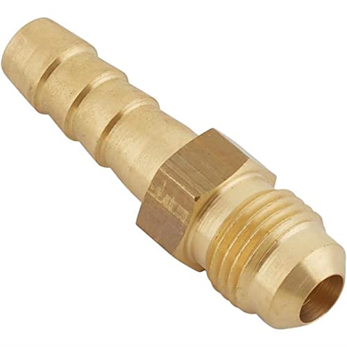 Speedway Motors 97-Style Carburetor Fuel Inlet Fitting, 1/2 In-20 To 5/16 Hose, Plain #TOP27