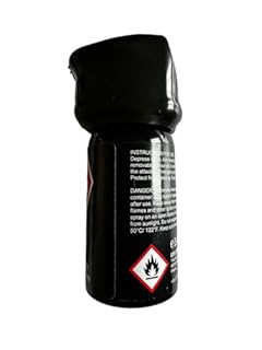 Spray anti-aggressione Stop Attack, 40 ml, la soluzione definitiva per la massima sicurezza, efficace, veloce e deterrente, 4 metri di portata