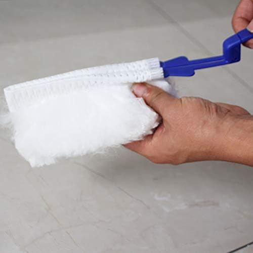 JEBBLAS Disposable Duster Refills Duster Heads Microfibre Hand Duster with 20x Duster for Blinds PC Keyboard Office Desk Dresser car Dashboard