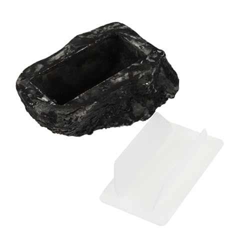 FUTUREORYY Scatola Portachiavi Finta Pietra per Esterni Nascondi Chiave Riserva Design Realistico per Giardino e Custodia Antifurto Discreta e Durevole