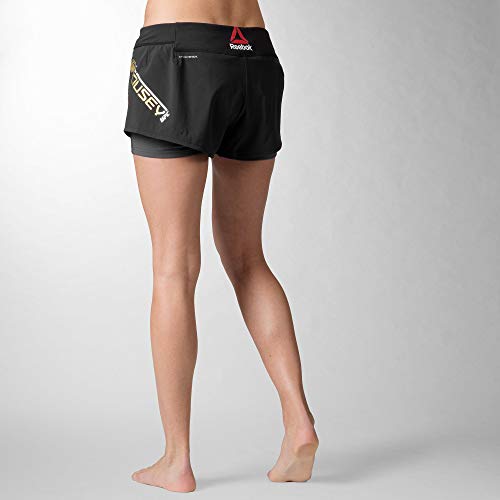 Reebok UFC FK Octagon Blan, Pantaloncino Donna