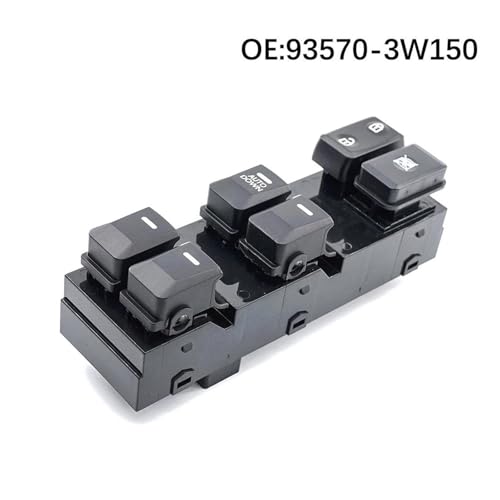 Interrupteur de vitre pour Kia Sportage R 2011-2016 commande électrique 93570-3W000 - 3