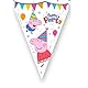 BeenSmile, Peppa Wutz Geburtstagsgirlande, Geburtstag Dekoration für Kinder, Kinderpartys, Geburtstage und Feiern, Partyartikel, 1 Partygirlande
