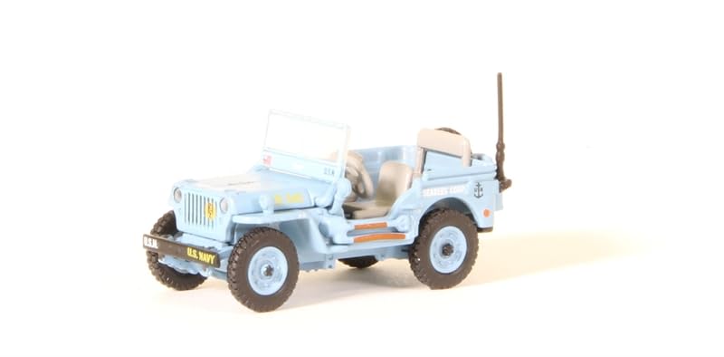 Oxford Diecast Willys MB US Navy Seabees 1:76 miniatura 2
