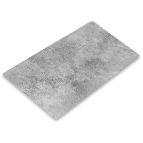Cubierta para vitrocerámica de 30 x 52 cm, protección contra salpicaduras de inducción, tabla de cortar, cristal de seguridad, protección contra salpicaduras 1848 (aspecto de hormigón)