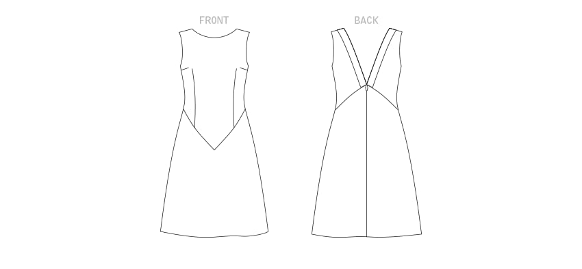 Vogue Patterns V1879E5 Misses Dress E5 (14-16-18-20-22), Multicolor - Image 3
