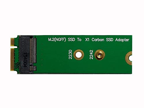 M.2 NGFF 2230/2242 SSD to レノボ Thinkpad X1 Carbon Gen.1 26pin SSDに変換アダプタ