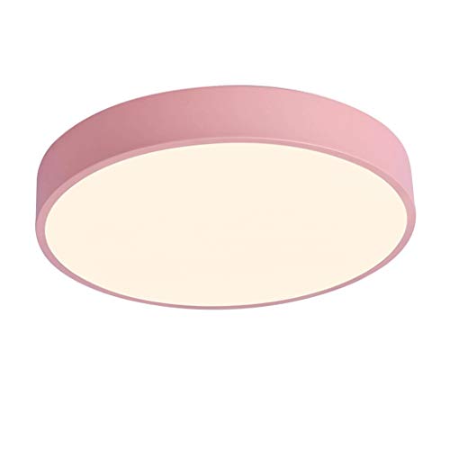 Lampe de plafond LED au design créatif et épuré avec finition blanche pour salon