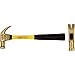 Ampco Safety Tools H-20FG Hammer, Claw, Non-Sparking, Non-Magnetic, Corrosion Resistant, 1 lb, 14