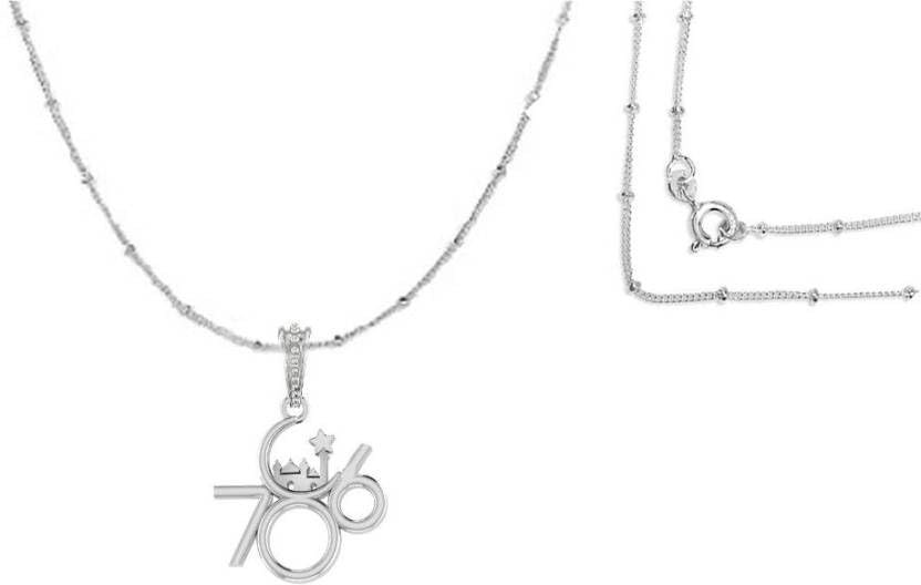 Pendentif 786 en argent sterling religieux talisman chance pour collier homme femme