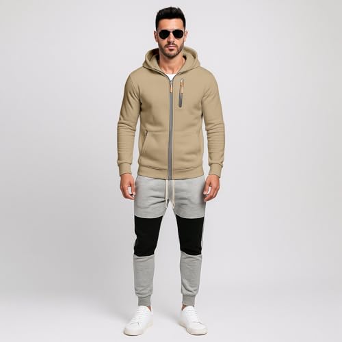 Ensemble de sport homme veste à capuche et pantalon pour vos séances de jogging