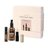 JUNGLÜCK IN A BOX Hyaluron Trio | Hyaluron Set für intensive Feuchtigkeit & strahlende Haut | Hyaluron Konzentrat, Augengel & Lippenbalsam – Geschenkset für alle Hauttypen