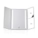 Produktbild Pauleen 48006 Chic Glamour Mirror Schminkspiegel mit Licht, Touchdimmer + Vergrößerungsspiegel Weiß matt Kunststoff/Spiegel