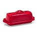 Chantal 93-TVBD-1 RR Large Butter Dish, True Red