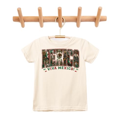 World 2026 Cup Soccer Fan T Shirt Vintage Country Inspired Graphic Tee for Toddlers Kids Boys and Girls