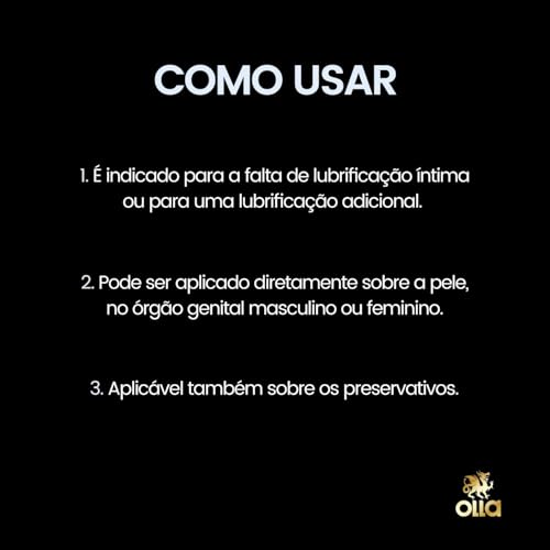 Olla Gel Lubrificante Íntimo 50G