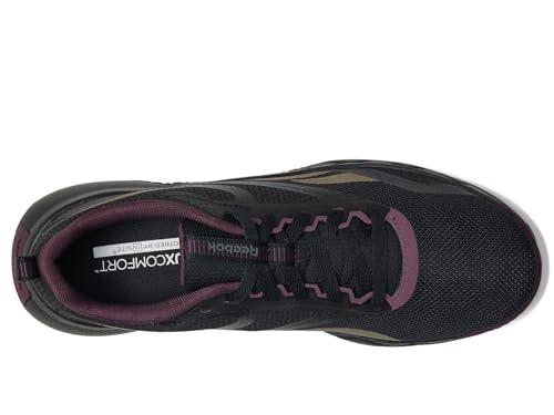 Reebok Women's NFX Trainer Sneaker, Black/Midnight Plum/Footwear White, Size 8.5
