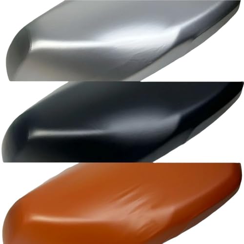 Funda de asiento para motocicleta accesorios de cuero general protector solar 2