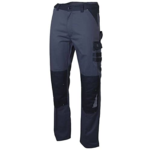LMA Lebeurre - Pantalon multipoche bicolore - SULFATE - Gris sombre/Noir Cover