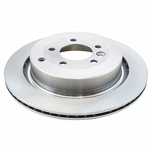 Image of TRQ Rear Brake Pad & Rotor Kit, with Chemical Kit Parking Brake Shoe Set Ceramic Compatible with 2005-2009 Land Rover LR3 2010-2016 LR4 2006-2009 Range Rover Sport