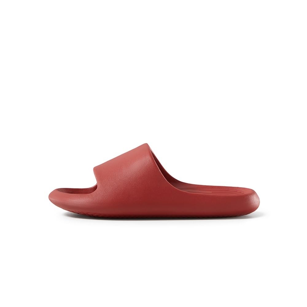 Chaussures de douche pour salle de bain sandales d'intérieur hommes femmes rouge 40