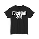 Customized Stone Cold Wrestling Austin 3:16 T-Shirt Wrestling Fan T-Shirt Gift