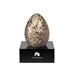 Pietro Macellaro Uovo di Pasqua Artigianale 500g Cioccolato Al Latte San Martin Perù 42% Cacao con Granella di Nocciole – Bean to Bar – Idea Regalo Pasqua