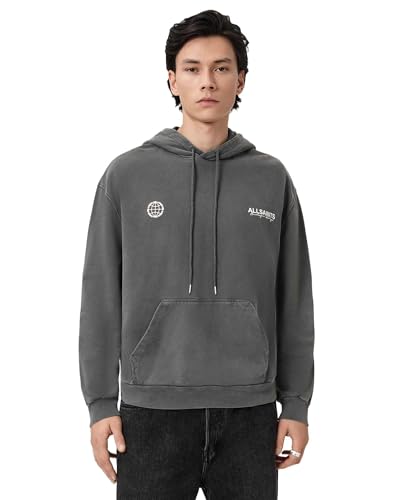 Allsaints Emblem Oth Hoody Sweatshirt Homme idéal pour vos sorties urbaines