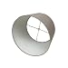 Royal Designs, Inc. HB-610-12GR-2 Shallow Drum Hardback Lamp Shade, 11 x 12 x 8.5, Gray, 2-Pack