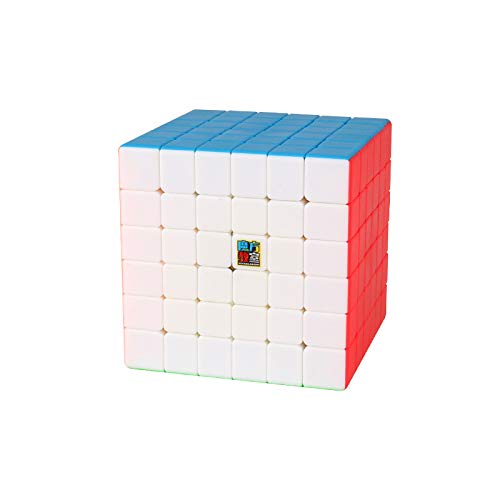 FunnyGoo MoYu Cubing Classroom Mofang Jiaoshi Meilong 6 6x6 Six Layers Magic Puzzles Cubes MFJS 6x6x6 Würfel mit Ständer (Mehrfarbig) Cover