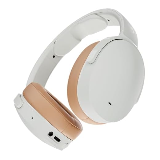 Skullcandy Hesh ANC Wireless Over-Ear Noise Cancelling Bluetooth Headphones for iPhone and Android with Microphone / 22 Hour Battery Life / Best for Music, School, Workouts, Travel, and Gaming - White