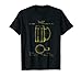 Birra Tazza Patent Blueprint T-Shirt Home Brewer Regalo Maglietta
